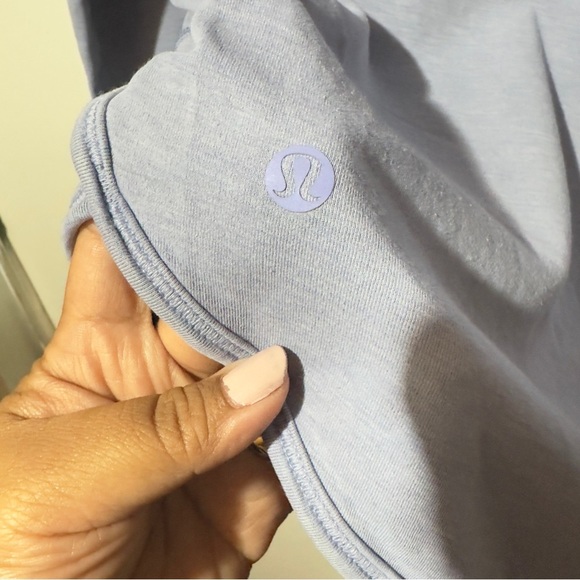 Lululemon Time Out Hoodie Heathered Deep Indigo Women Size 8? - Picture 11 of 11